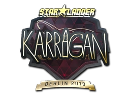 Sticker karrigan (Gold) | Berlin 2019 preview