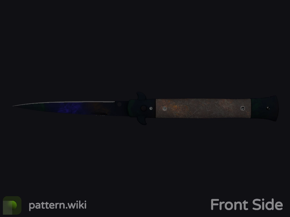 Stiletto Knife Doppler seed 874