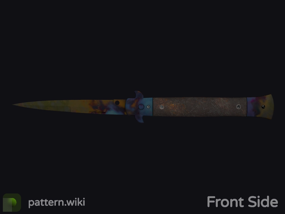 Stiletto Knife Case Hardened seed 637