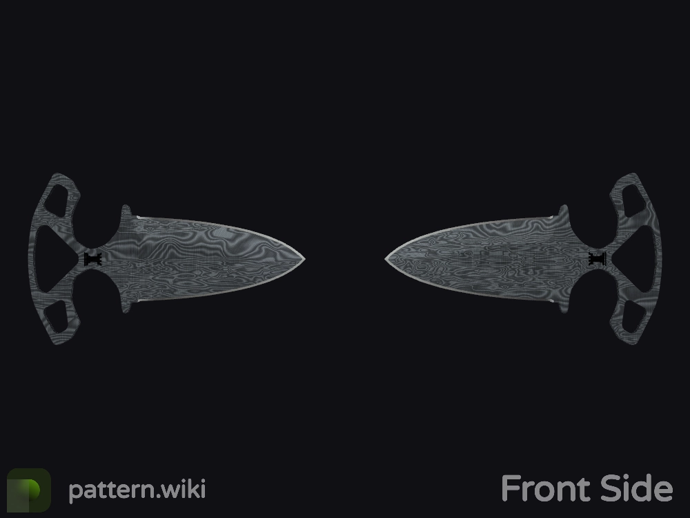 Shadow Daggers Damascus Steel seed 281