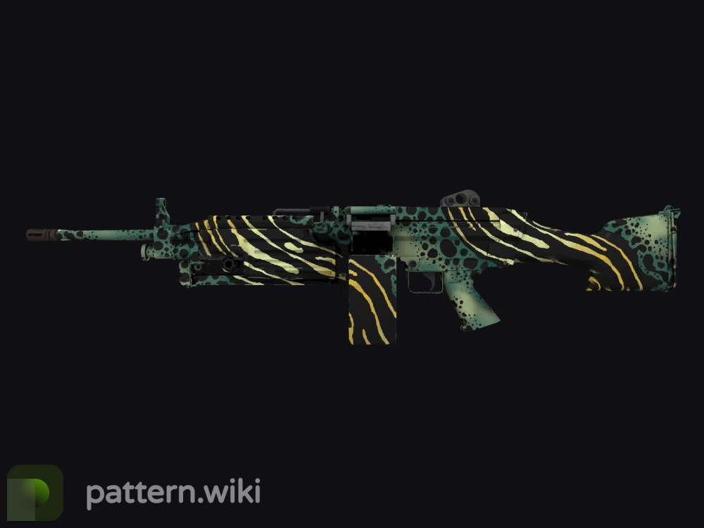 M249 Emerald Poison Dart seed 444