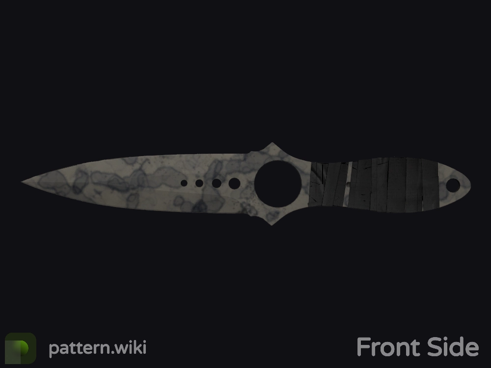 Skeleton Knife Stained seed 409