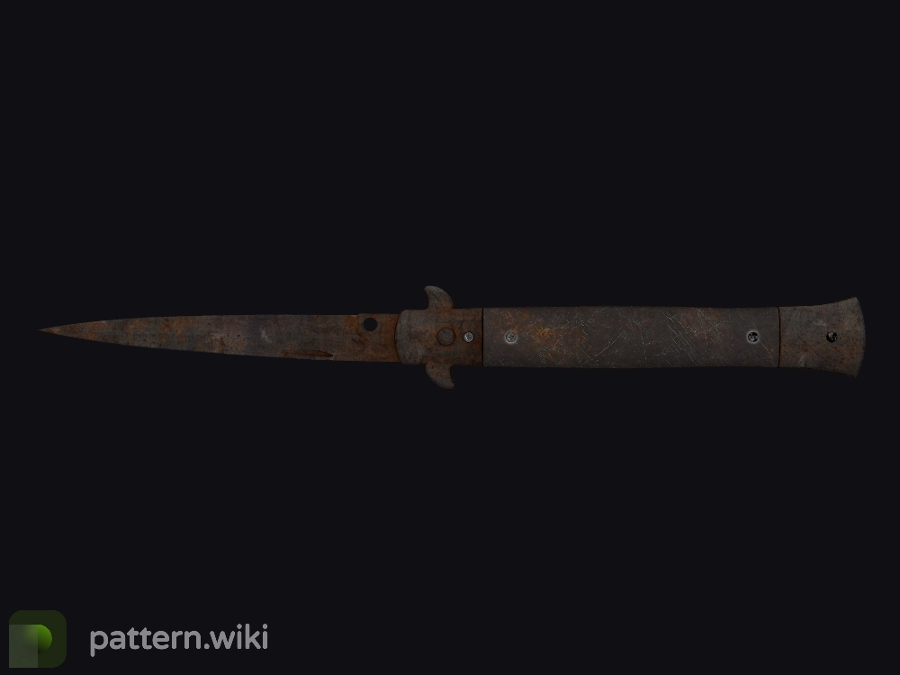 Stiletto Knife Rust Coat seed 764