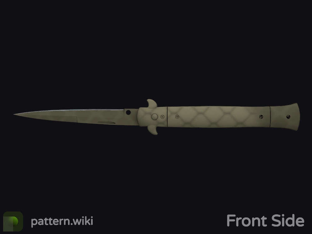 Stiletto Knife Safari Mesh seed 648