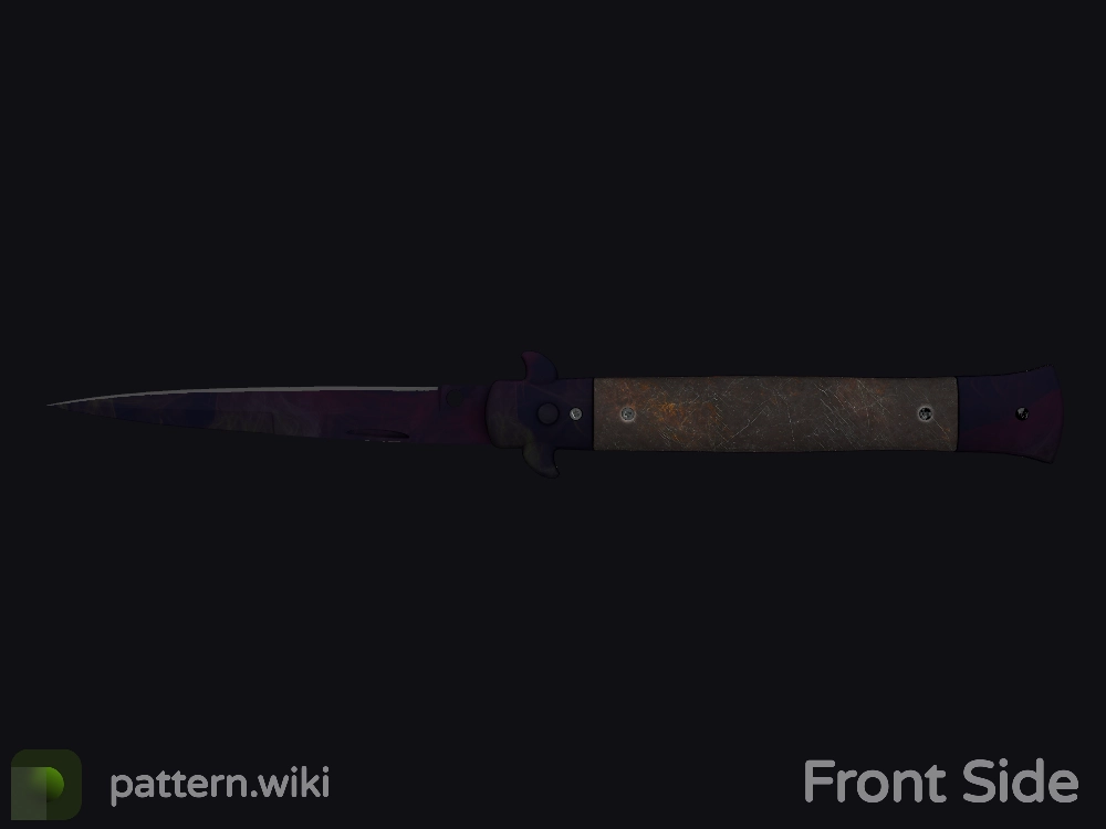 Stiletto Knife Doppler seed 945