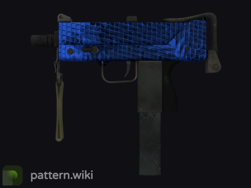 MAC-10 Lapis Gator seed 641