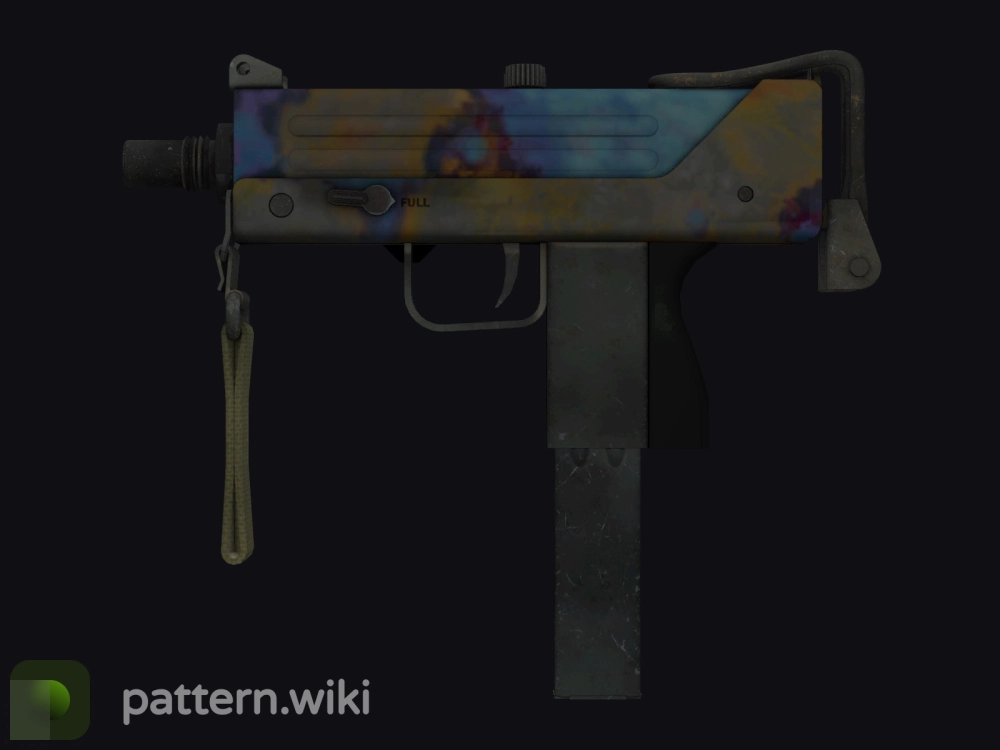 MAC-10 Case Hardened seed 176