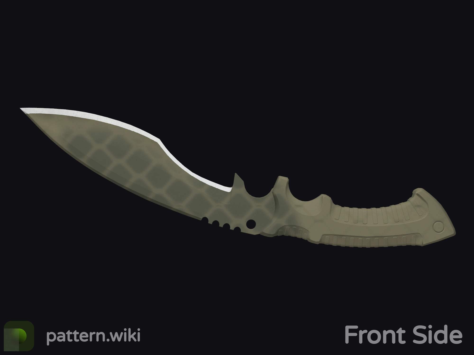 Kukri Knife Safari Mesh seed 721