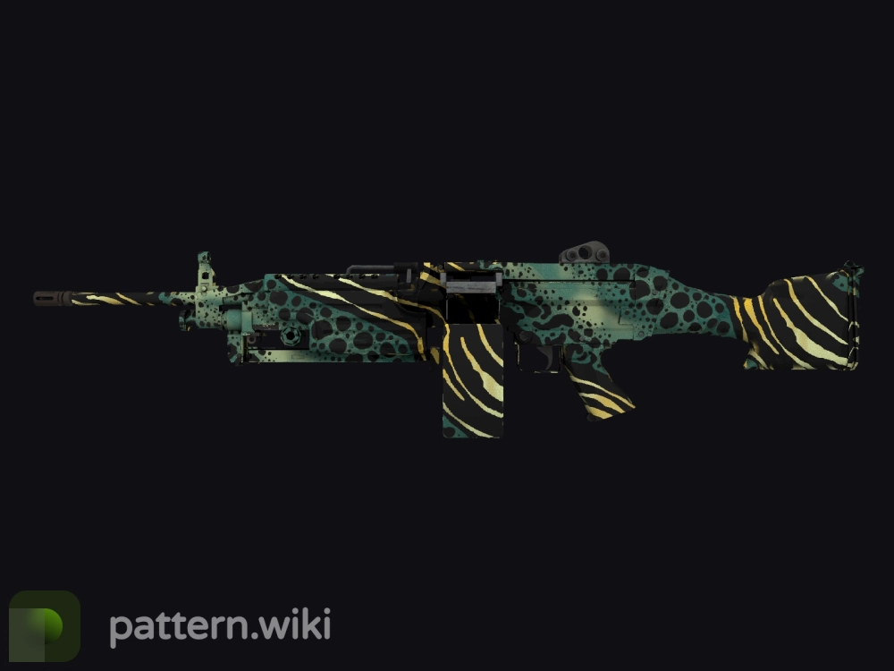 M249 Emerald Poison Dart seed 723