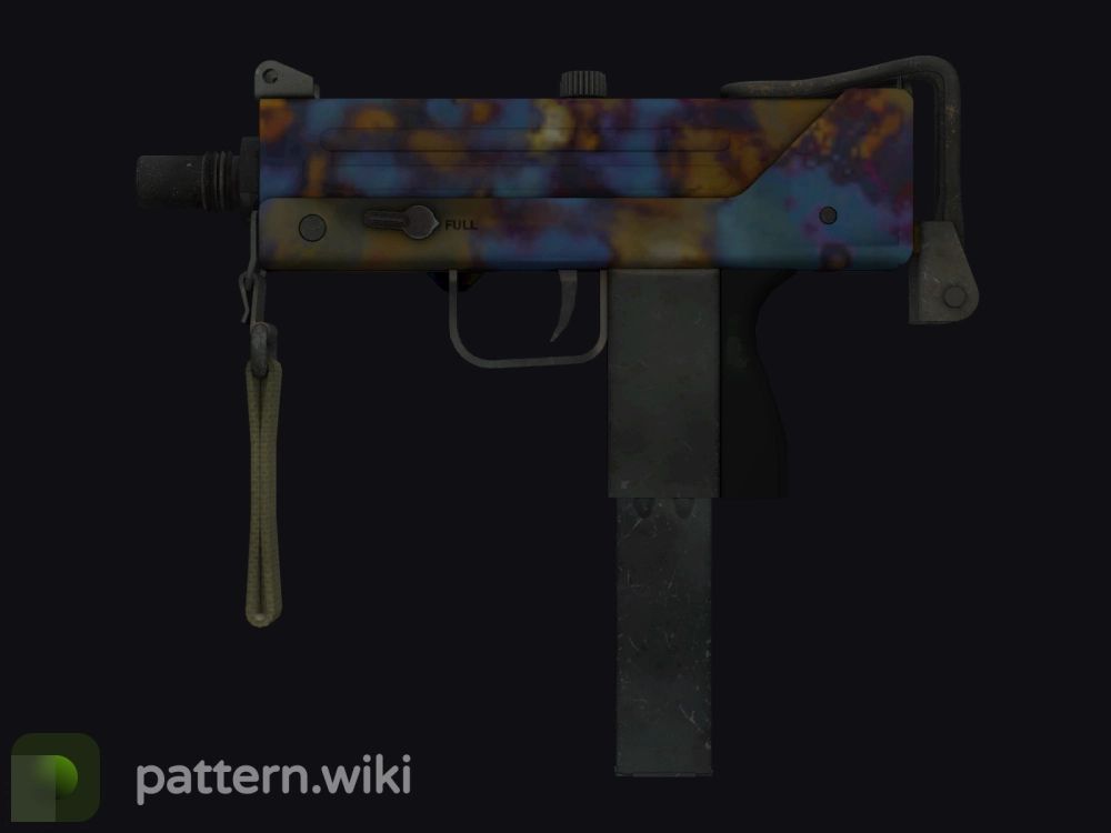 MAC-10 Case Hardened seed 387