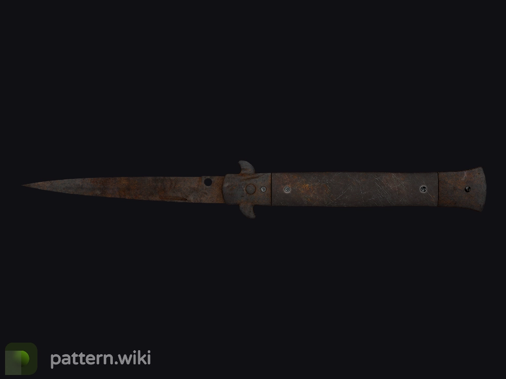 Stiletto Knife Rust Coat seed 950