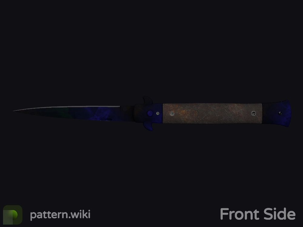 Stiletto Knife Doppler seed 117