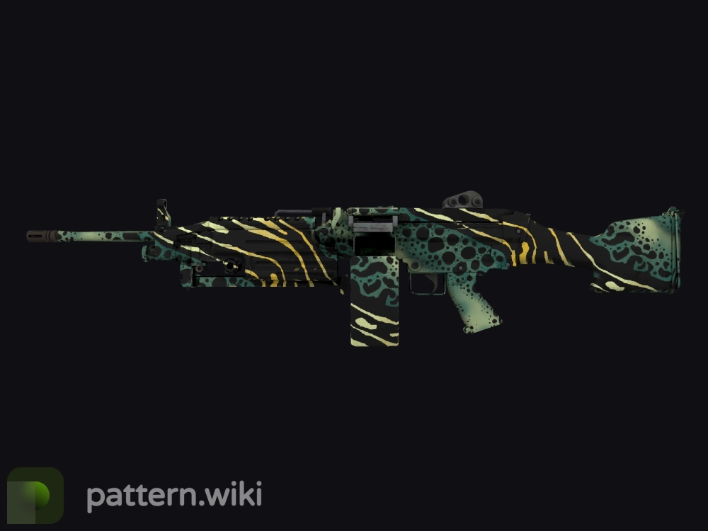 M249 Emerald Poison Dart seed 663