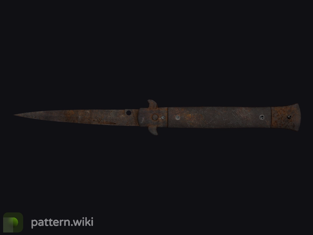 Stiletto Knife Rust Coat seed 80