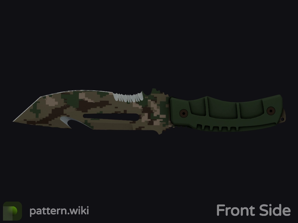 Survival Knife Forest DDPAT seed 402