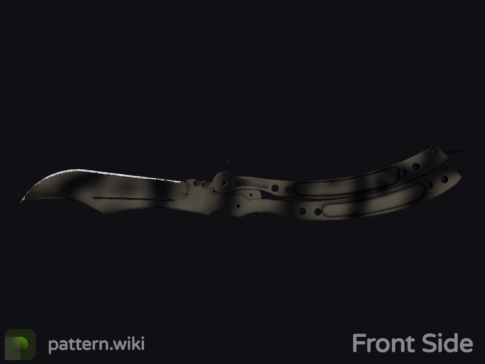 Butterfly Knife Scorched seed 841