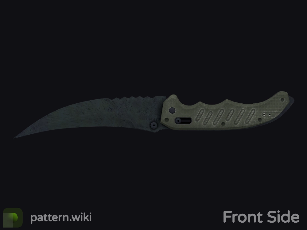 Flip Knife Blue Steel seed 710