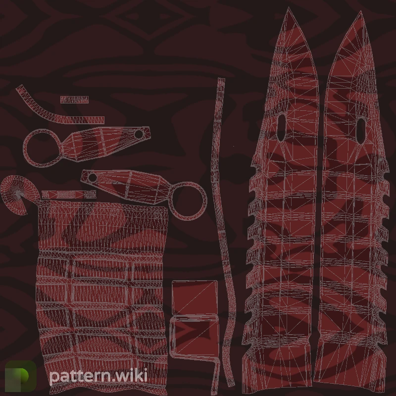 M9 Bayonet Slaughter seed 669 pattern template