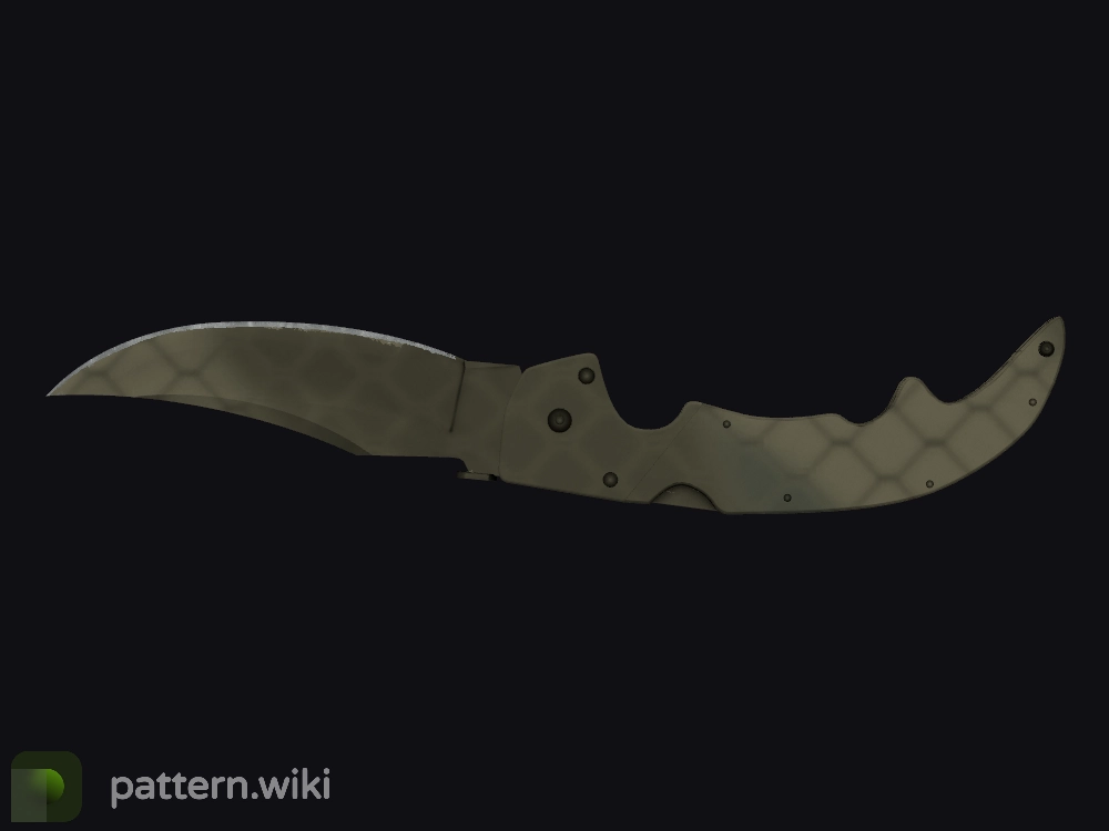 Falchion Knife Safari Mesh seed 377