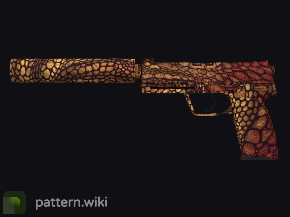 USP-S Orange Anolis seed 672