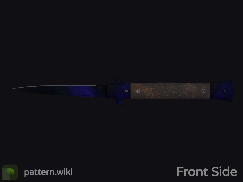 Stiletto Knife Doppler seed 345