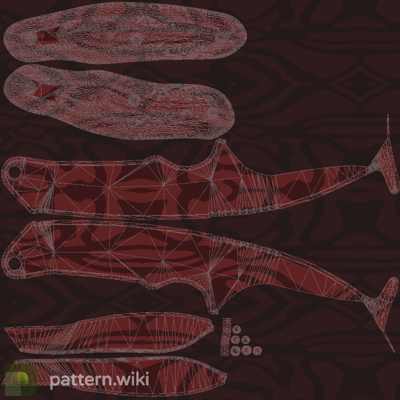 Gut Knife Slaughter seed 808 pattern template