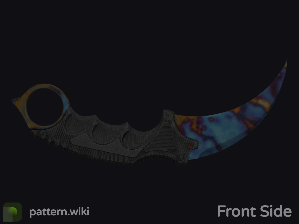 Karambit Case Hardened seed 595