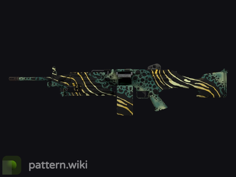 M249 Emerald Poison Dart seed 331