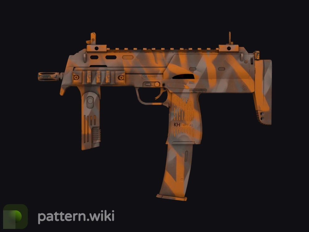 MP7 Orange Peel seed 187