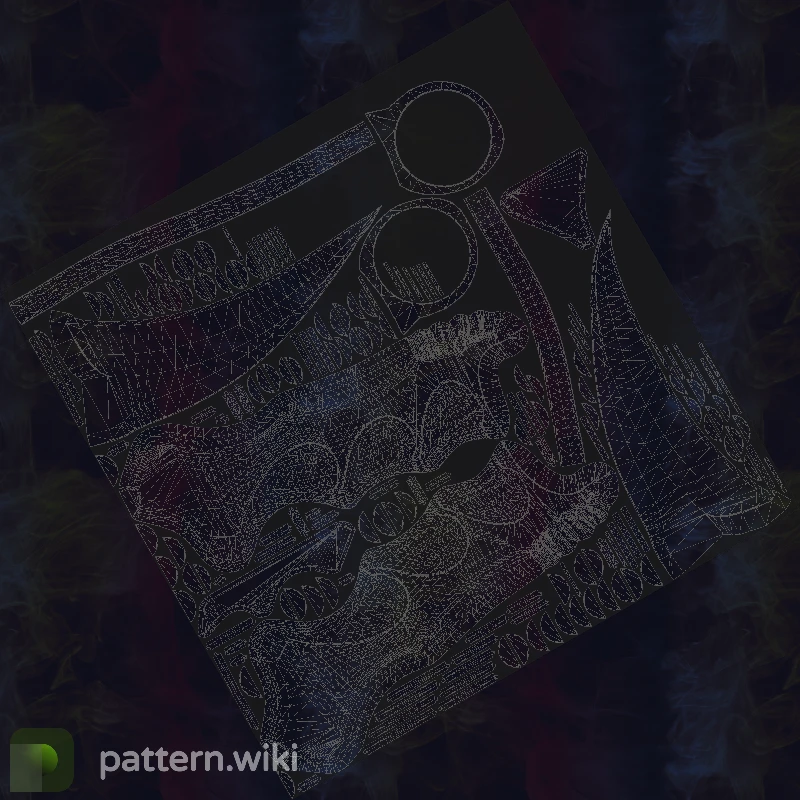 Karambit Doppler seed 5 pattern template