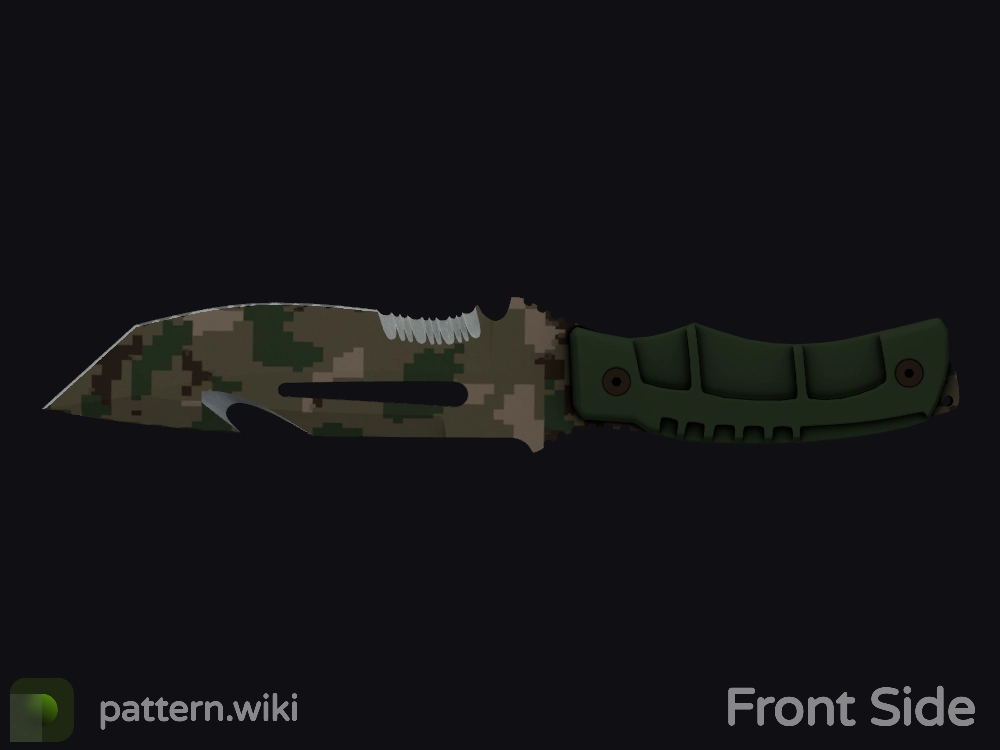 Survival Knife Forest DDPAT seed 226