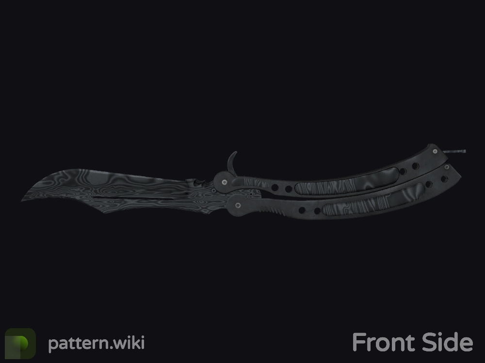 Butterfly Knife Damascus Steel seed 940