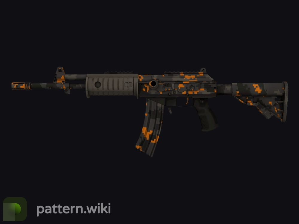 Galil AR Orange DDPAT seed 277