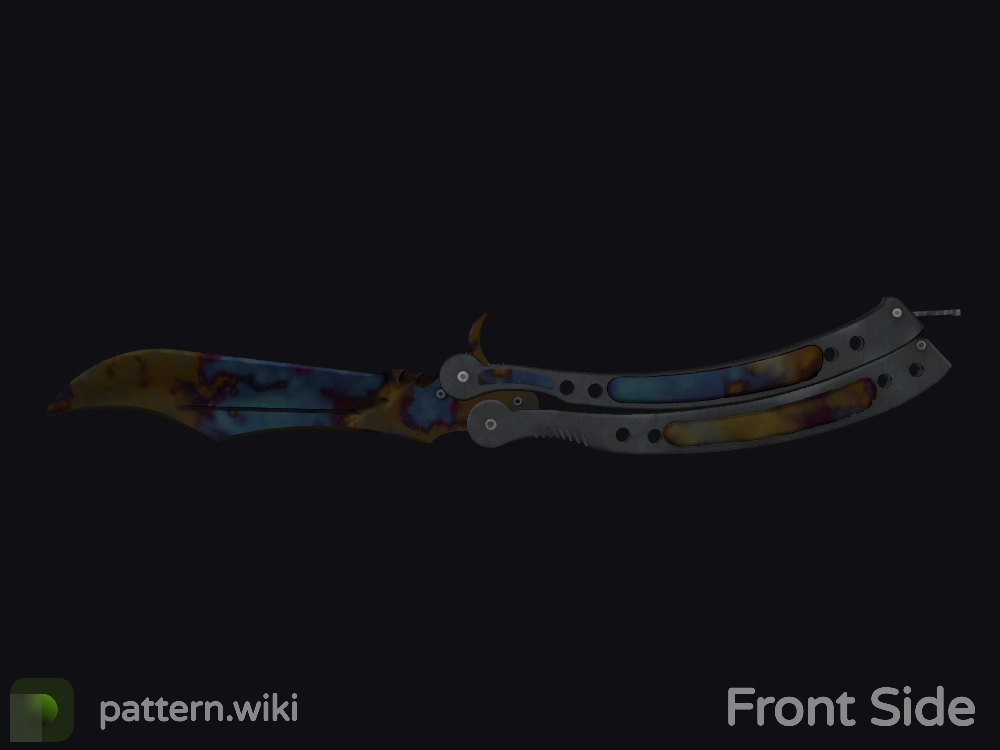 Butterfly Knife Case Hardened seed 986