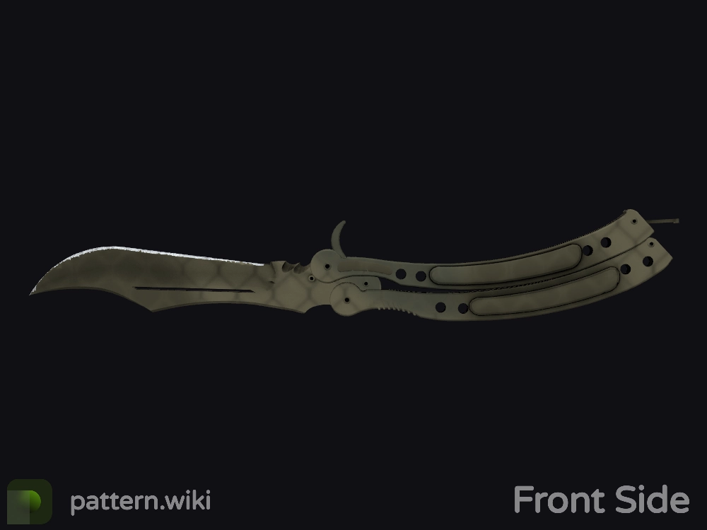 Butterfly Knife Safari Mesh seed 473