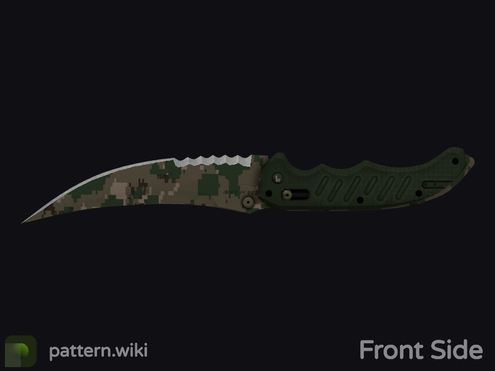 Flip Knife Forest DDPAT seed 254