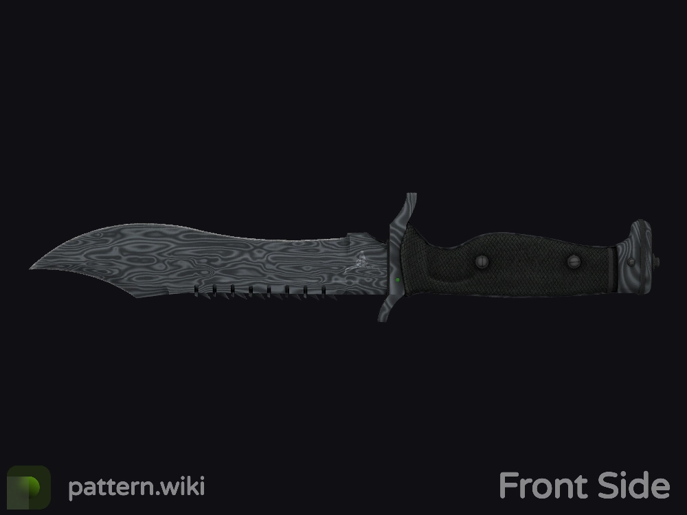 Bowie Knife Damascus Steel seed 934