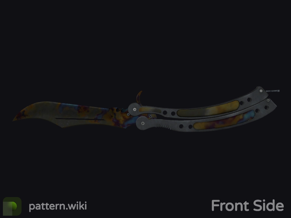 Butterfly Knife Case Hardened seed 203