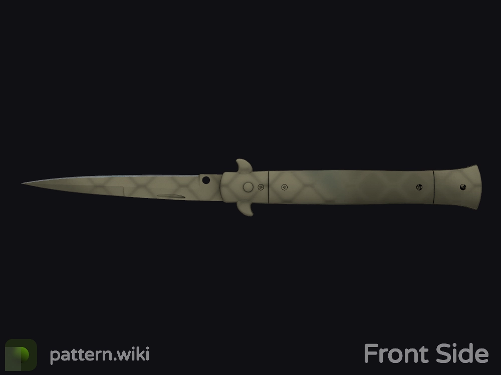 Stiletto Knife Safari Mesh seed 489