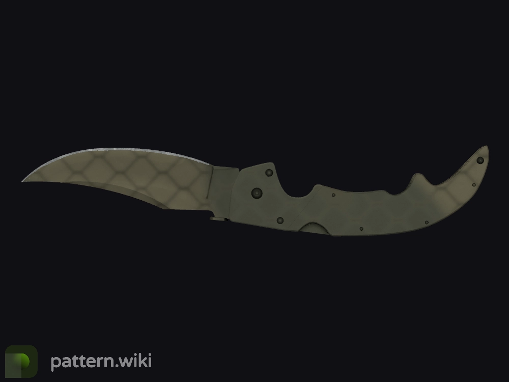 Falchion Knife Safari Mesh seed 632