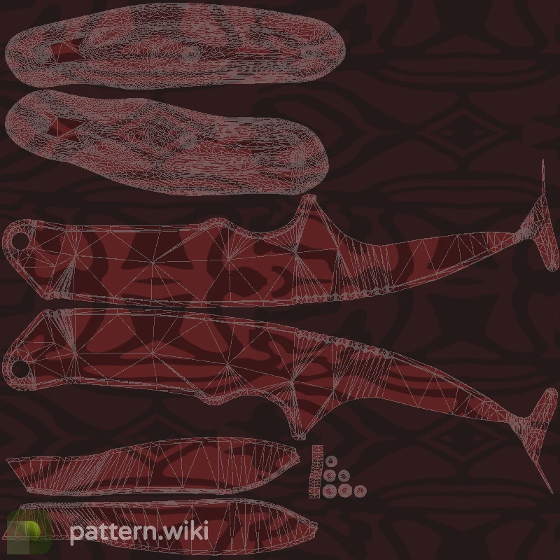 Gut Knife Slaughter seed 201 pattern template