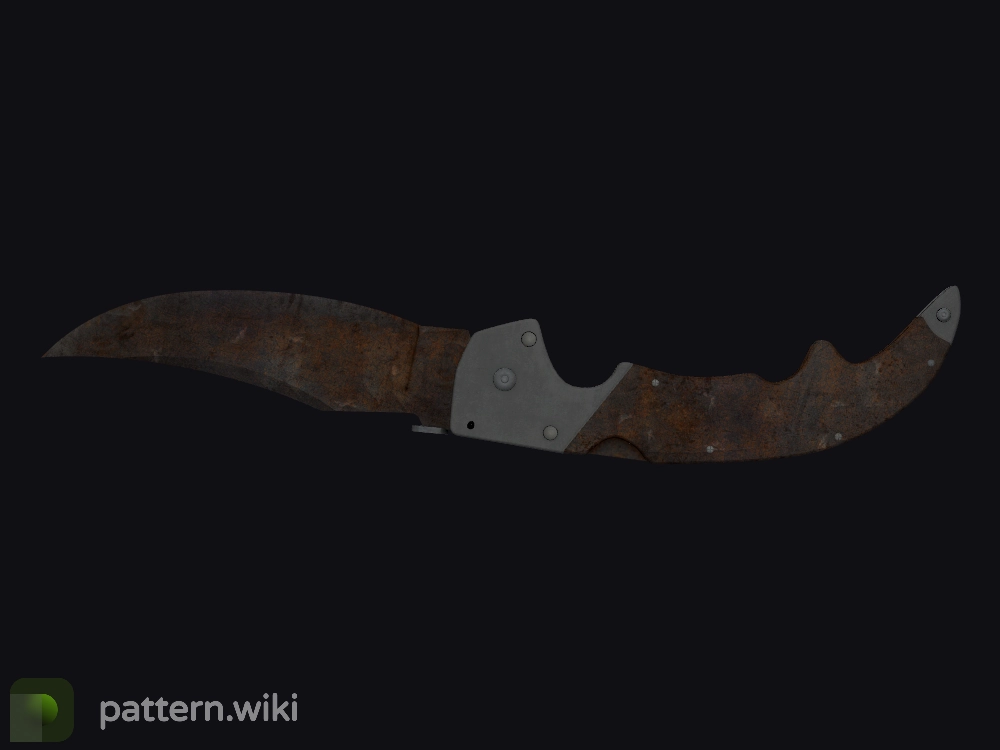 Falchion Knife Rust Coat seed 857