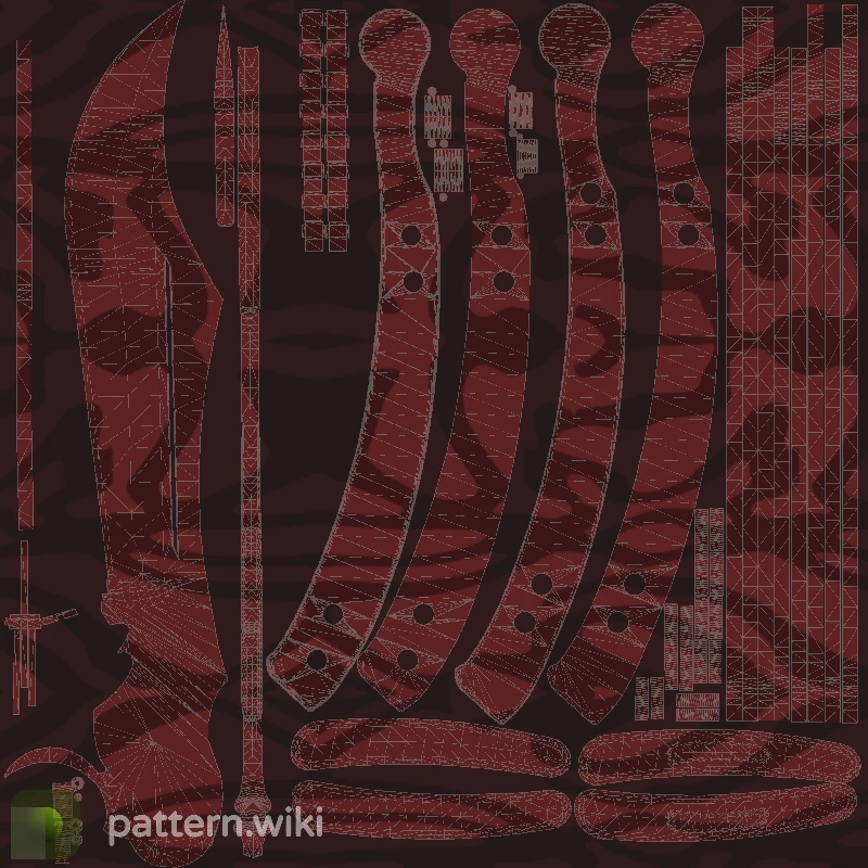 Butterfly Knife Slaughter seed 680 pattern template