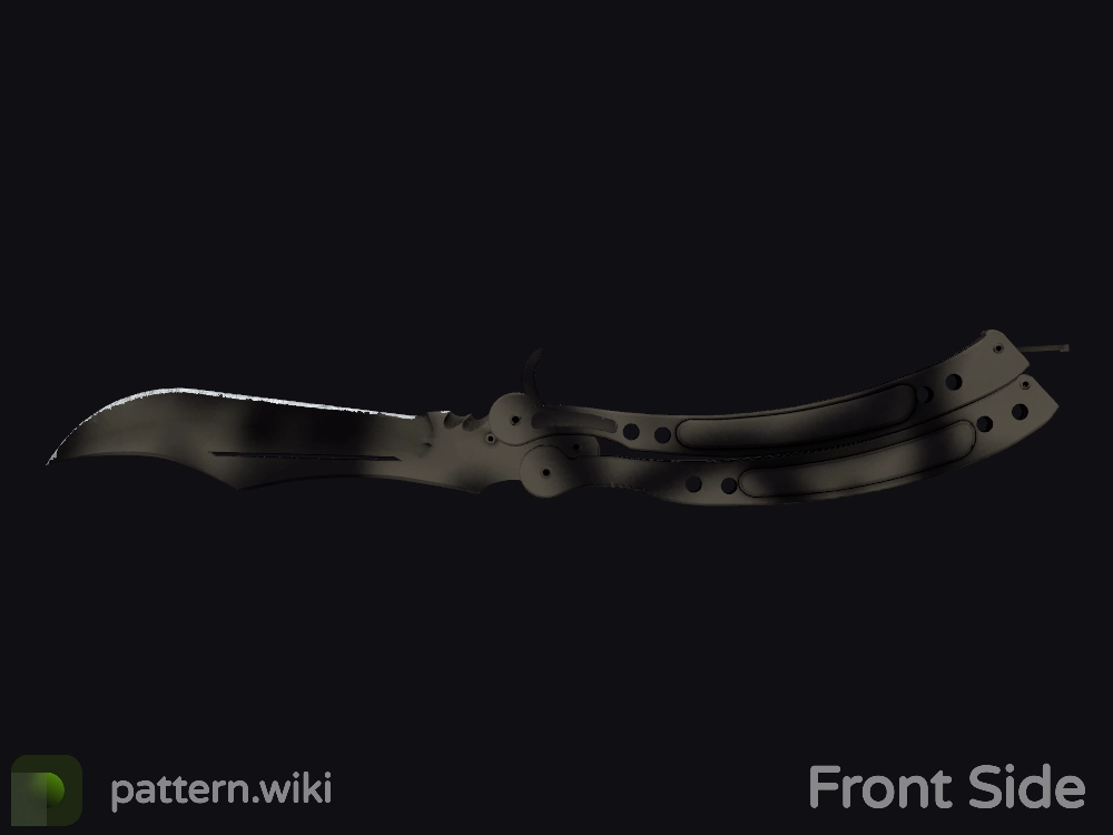 Butterfly Knife Scorched seed 976