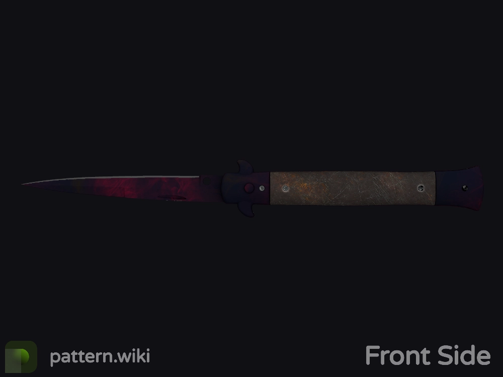 Stiletto Knife Doppler seed 923