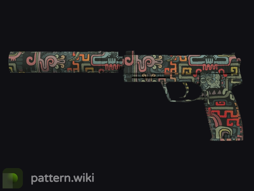 USP-S Ancient Visions seed 607