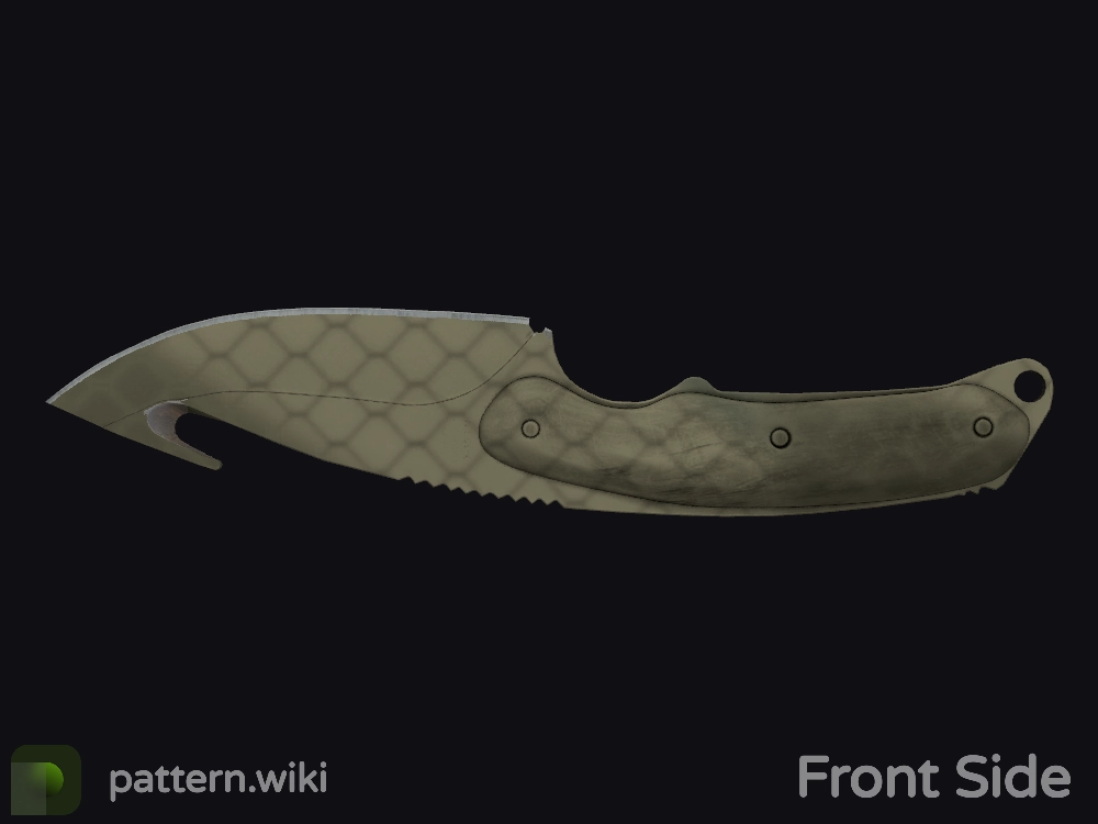 Gut Knife Safari Mesh seed 254