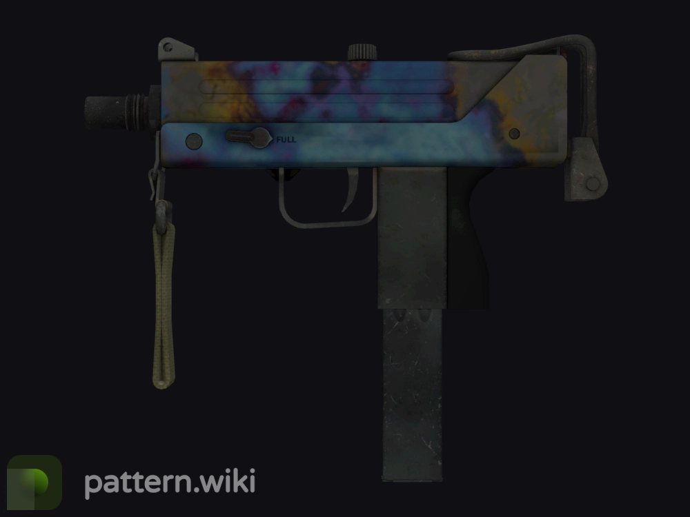 MAC-10 Case Hardened seed 964