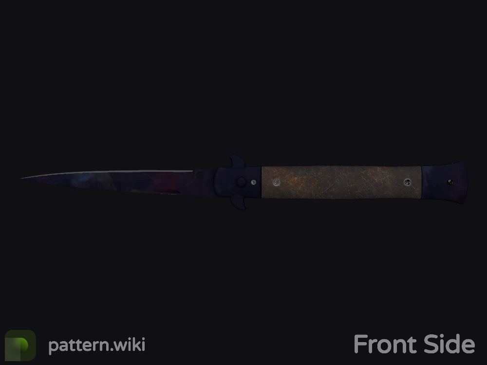 Stiletto Knife Doppler seed 301