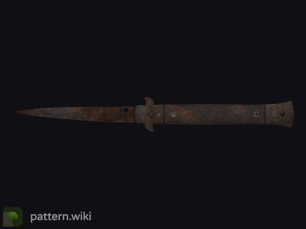 Stiletto Knife Rust Coat seed 665